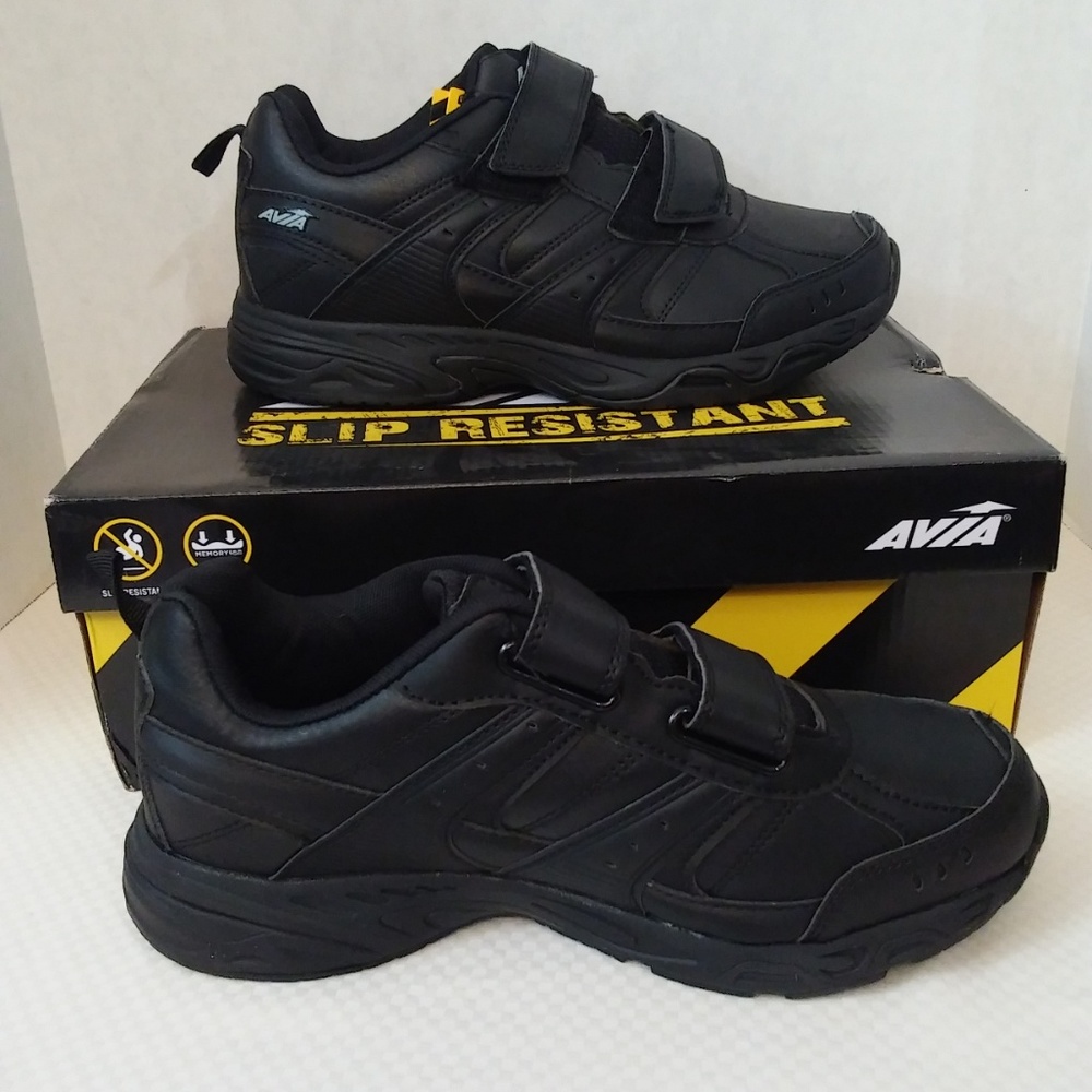 Avia Black  Union Strap Slip Resistant Size 8W